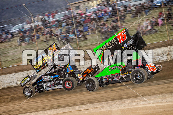 sprintcar 16 t16 Adam Alexander - 4 - Hobart - 30th Oct 2015-7