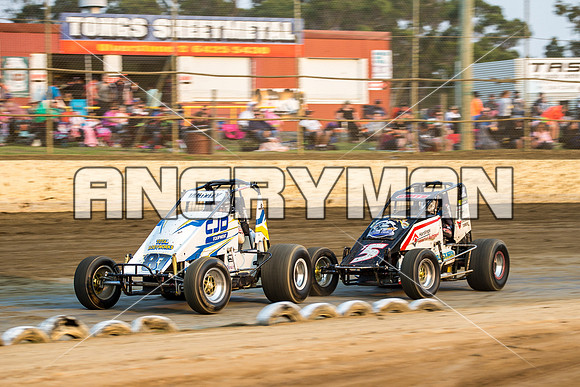 wingless 87 t87 Brad Walkley - 15 - Latrobe - 16th Jan 2016