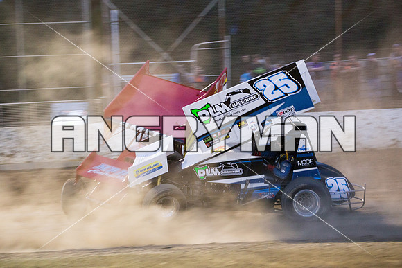 sprintcar 25 t25 anthony frost - 4 - Hobart - 30th Oct 2015-6