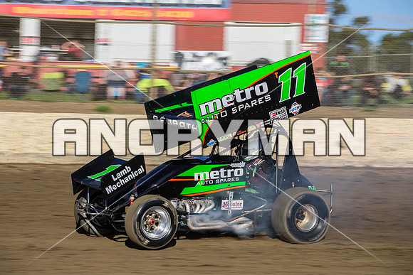 sprintcar 11 t11 Jason Redpath - 22 - Latrobe - 27th Feb 2016-5