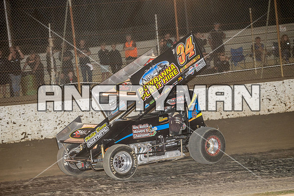 sprintcar 34 t34 Brad Whitchurch - 4 - Hobart - 30th Oct 2015-9