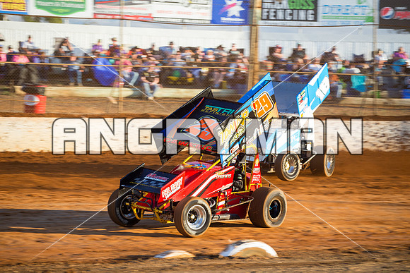sprintcar 29 t29 Robin Dawkins - 21 - Carrick - 20th Feb 2016-3