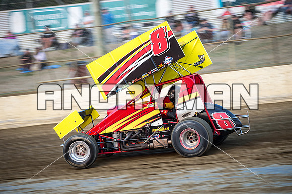 sprintcar 8 t8 Curt Smith - 15 - Latrobe - 16th Jan 2016-5