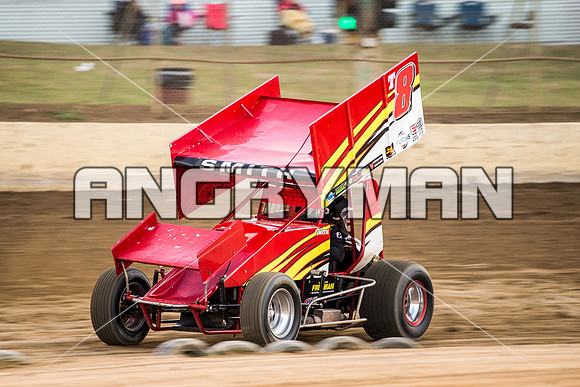sprintcar 8 t8 Curt Smith - 14 - Latrobe - 15th Jan 2016-11