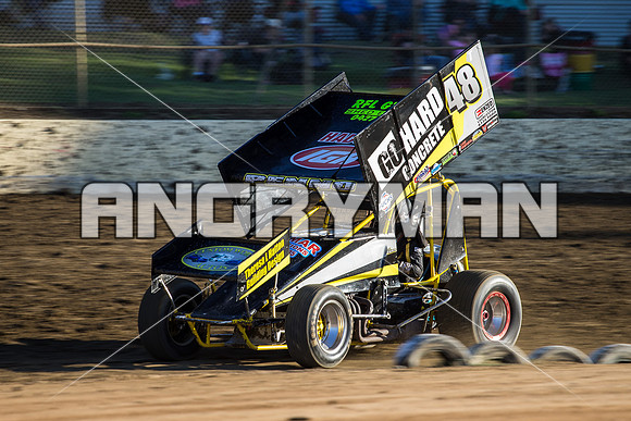 sprintcar 48 t48 Nick Penno - 22 - Latrobe - 27th Feb 2016-4