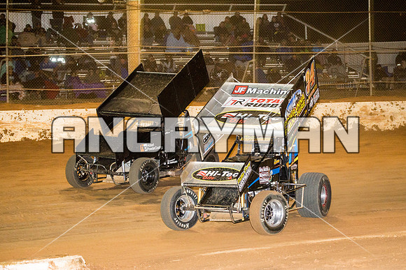 sprintcar 34 t34 Brad Whitchurch - 21 - Carrick - 20th Feb 2016-12