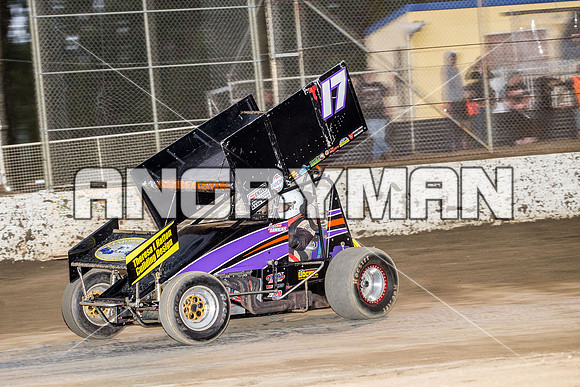 sprintcar 17 T17 Nick Anderson - 4 - Hobart - 30th Oct 2015-5