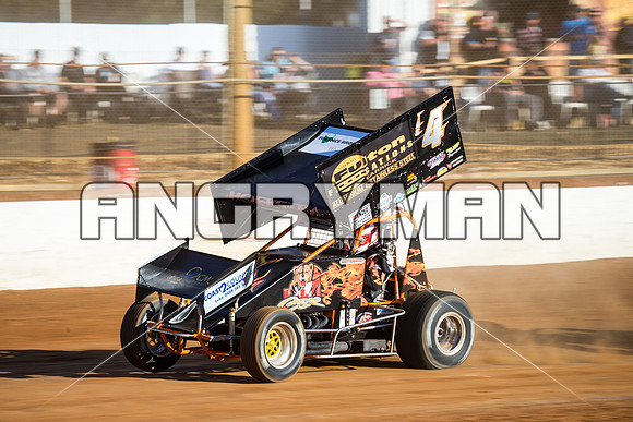 sprintcar 4 t4 Gerry Hoekstra - 6 - Carrick - 28th Nov 2015-9