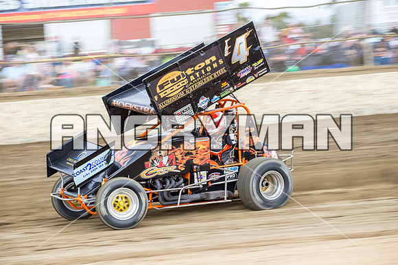 sprintcar 4 t4 Gerry Hoekstra - 7 - Latrobe - 5th Dec 2015-3