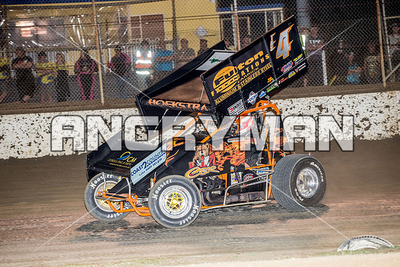 sprintcar 4 t4 Gerry Hoekstra - 4 - Hobart - 30th Oct 2015-13