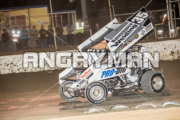 sprintcar 35 t35 Bruce Pitt - 4 - Hobart - 30th Oct 2015-11