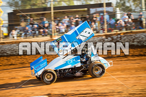 sprintcar 18 t18 jamie oneill - 21 - Carrick - 20th Feb 2016-2