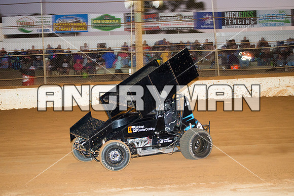 sprintcar 13 T13 Chris Gallagher - 21 - Carrick - 20th Feb 2016-7