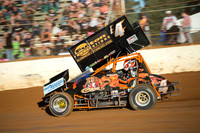 sprintcar 4 t4 Gerry Hoekstra - 21 - Carrick - 20th Feb 2016-6