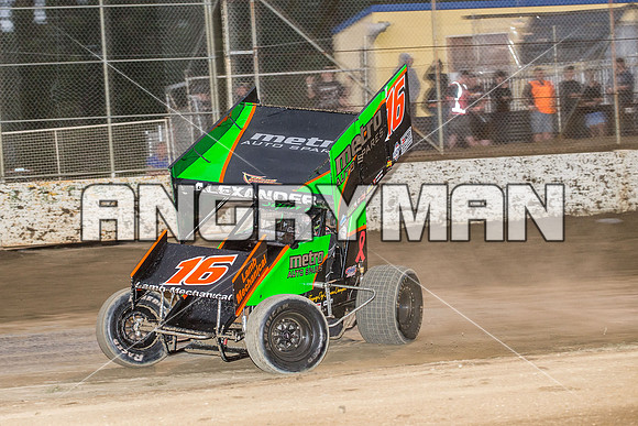 sprintcar 16 t16 Adam Alexander - 4 - Hobart - 30th Oct 2015-8