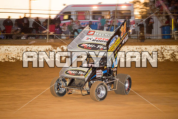 sprintcar 34 t34 Brad Whitchurch - 21 - Carrick - 20th Feb 2016-6