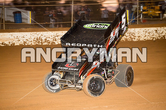 sprintcar 5 t5 adrian redpath - 21 - Carrick - 20th Feb 2016-8