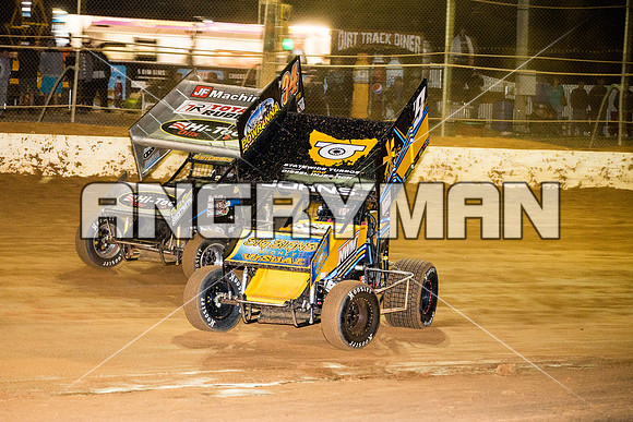 sprintcar 9 t9 chris johns - 21 - Carrick - 20th Feb 2016-21