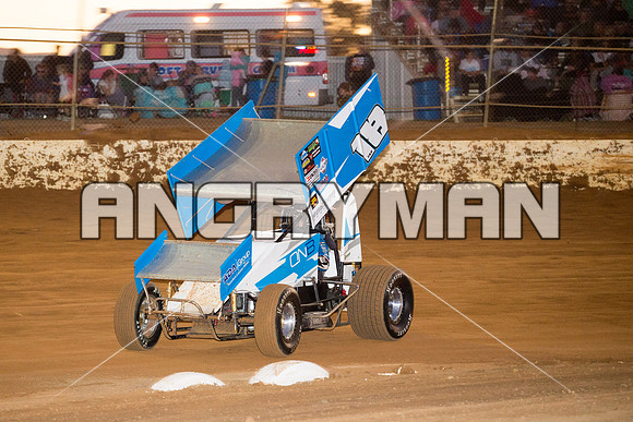 sprintcar 18 t18 jamie oneill - 21 - Carrick - 20th Feb 2016-9