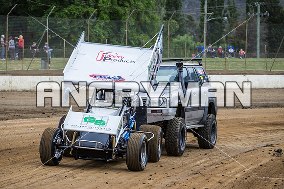 sprintcar 25 t25 anthony frost - 4 - Hobart - 30th Oct 2015