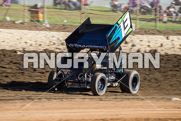 sprintcar 13 T13 Chris Gallagher - 22 - Latrobe - 27th Feb 2016-2