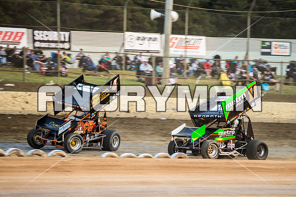 sprintcar 4 t4 Gerry Hoekstra - 15 - Latrobe - 16th Jan 2016-9