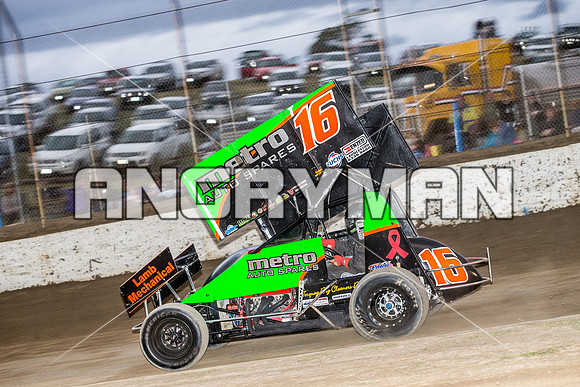 sprintcar 16 t16 Adam Alexander - 4 - Hobart - 30th Oct 2015-9