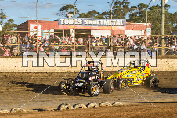 wingless 45 T45 Ashley Walsh - 9 - Latrobe - 27th Dec 2015