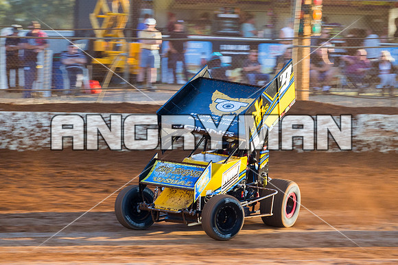 sprintcar 9 t9 chris johns - 21 - Carrick - 20th Feb 2016-5