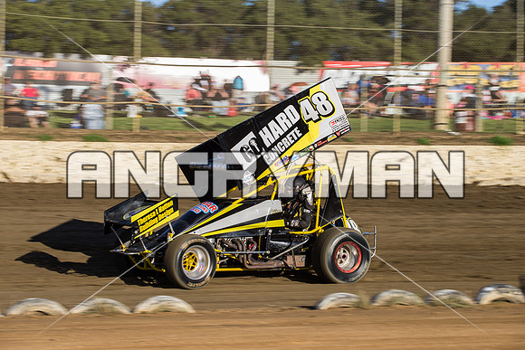 sprintcar 48 t48 Nick Penno - 22 - Latrobe - 27th Feb 2016-3