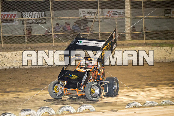 sprintcar 4 t4 Gerry Hoekstra - 14 - Latrobe - 15th Jan 2016-20