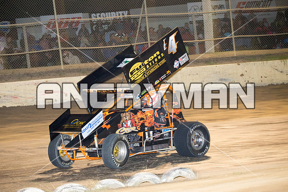 sprintcar 4 t4 Gerry Hoekstra - 9 - Latrobe - 27th Dec 2015-22