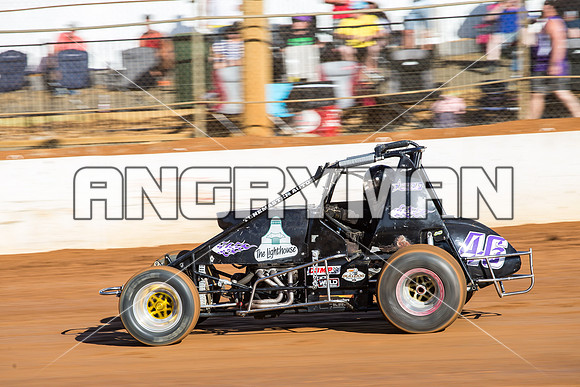 wingless 46 T46 D'wayne Williams - 13 - Carrick - 9th Jan 2016