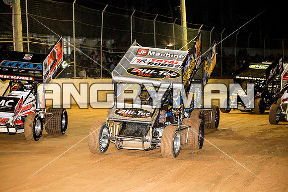 sprintcar 34 t34 Brad Whitchurch - 21 - Carrick - 20th Feb 2016-11