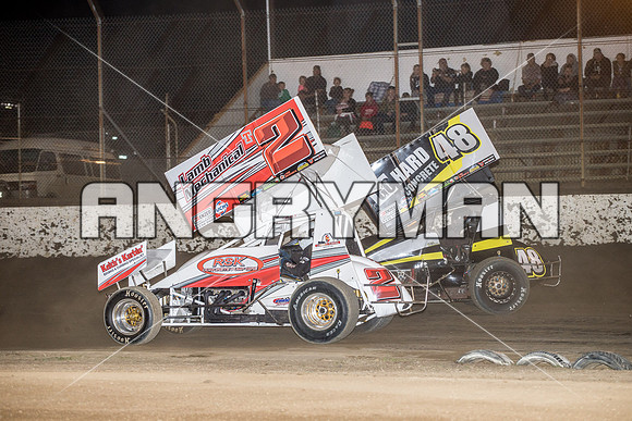 sprintcar 2 t2 Scott Bissett - 4 - Hobart - 30th Oct 2015-12