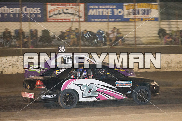 street stock 22 t22 - 16 - Latrobe - 23rd Jan 2016 - Grand National-10