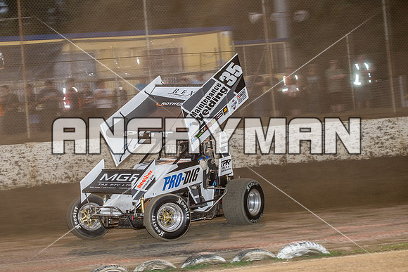 sprintcar 35 t35 Bruce Pitt - 4 - Hobart - 30th Oct 2015-7