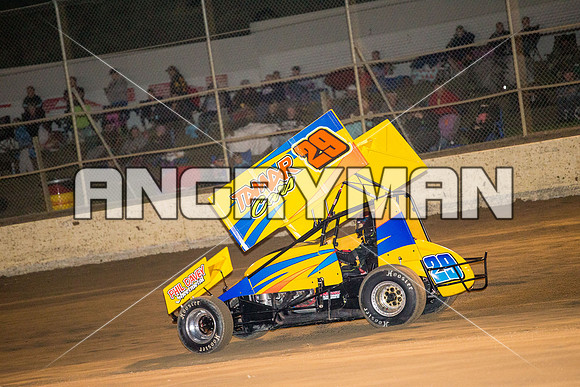 sprintcar 29 t29 Robin Dawkins - 22 - Latrobe - 27th Feb 2016-6