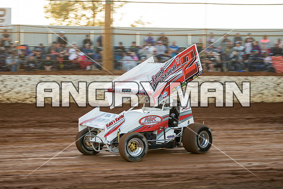 sprintcar 2 t2 Scott Bissett - 21 - Carrick - 20th Feb 2016-4