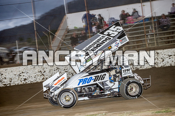 sprintcar 35 t35 Bruce Pitt - 4 - Hobart - 30th Oct 2015-6