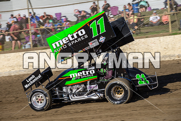 sprintcar 11 t11 Jason Redpath - 22 - Latrobe - 27th Feb 2016