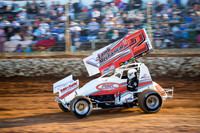 sprintcar 2 t2 Scott Bissett - 21 - Carrick - 20th Feb 2016