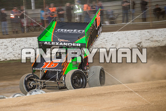 sprintcar 16 t16 Adam Alexander - 4 - Hobart - 30th Oct 2015-10