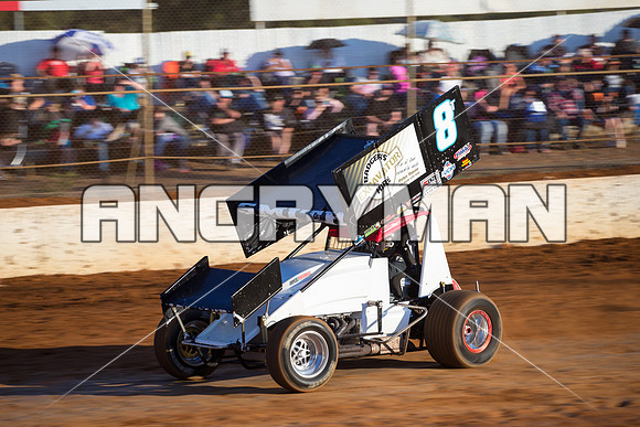 sprintcar 8 t8 Curt Smith - 21 - Carrick - 20th Feb 2016-4
