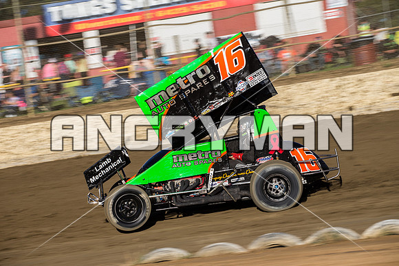 sprintcar 16 t16 Adam Alexander - 22 - Latrobe - 27th Feb 2016-8
