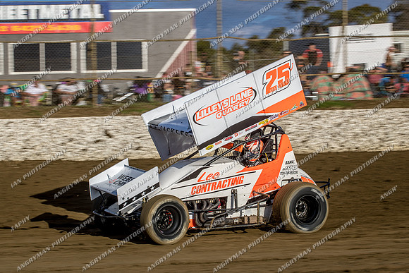 Sprintcar 25 V25 - 19 - Latrobe - 2nd Feb 2018 - WSS_-9