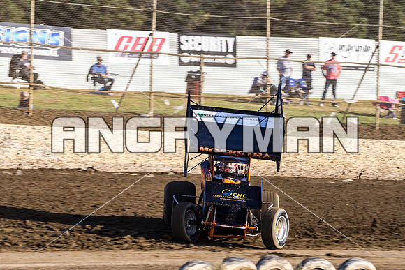 sprintcar 4 t4 Gerry Hoekstra - 14 - Latrobe - 15th Jan 2016-2
