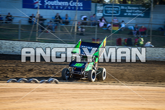 sprintcar 16 t16 Adam Alexander - 22 - Latrobe - 27th Feb 2016-7