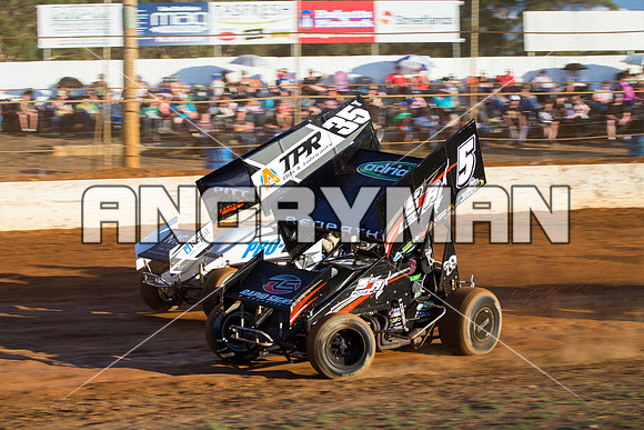 sprintcar 5 t5 adrian redpath - 21 - Carrick - 20th Feb 2016-4