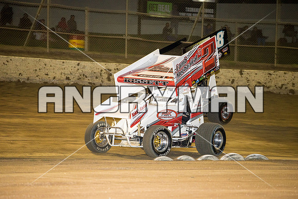 sprintcar 2 t2 Scott Bissett - 22 - Latrobe - 27th Feb 2016-7